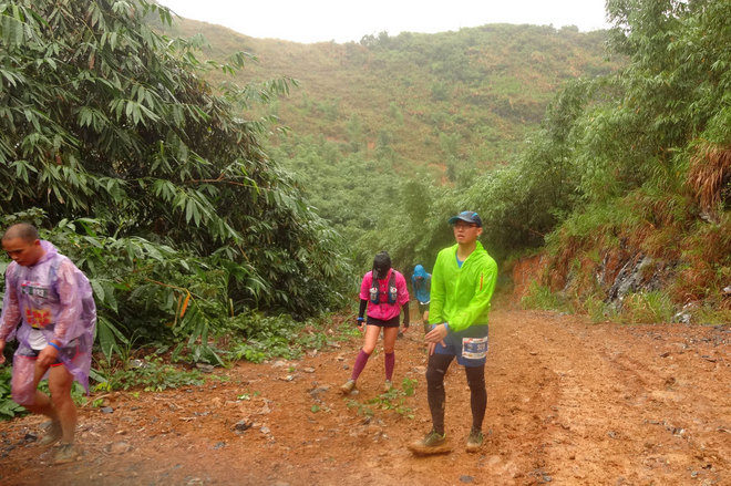 在雨中漫步，尝水中的味道