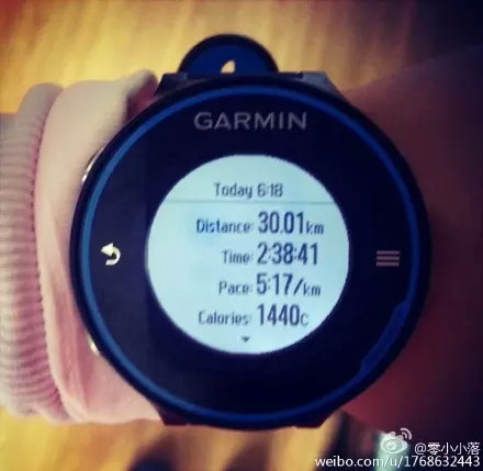 一直在路上-跑步四年级生交的首次全马作业