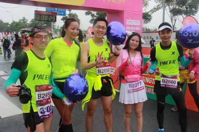 女人花---上海女子半程马拉松关门兔赛记