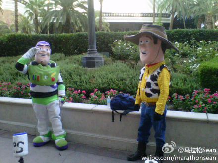 马拉松赛场Cosplay现象