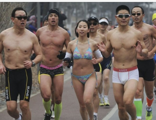 马拉松赛场Cosplay现象