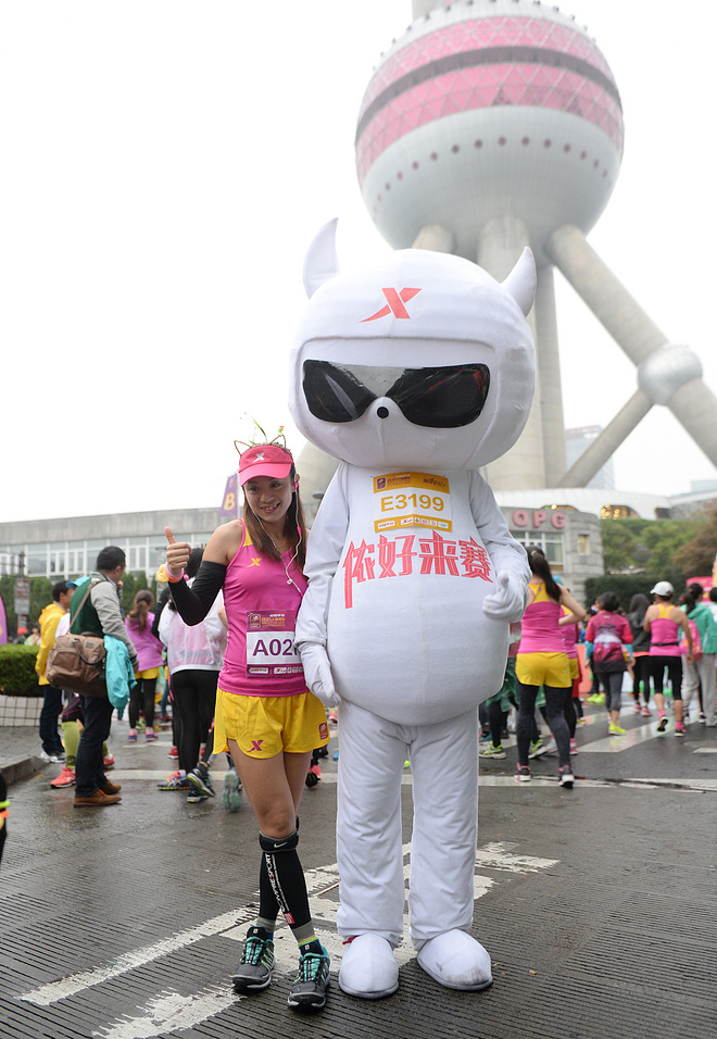 据说今天有一场颜值最高的马拉松！