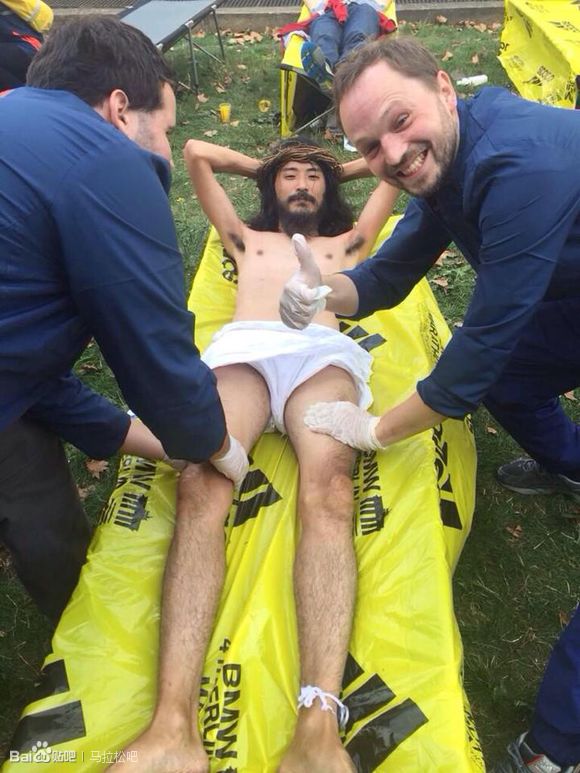 马拉松赛场Cosplay现象