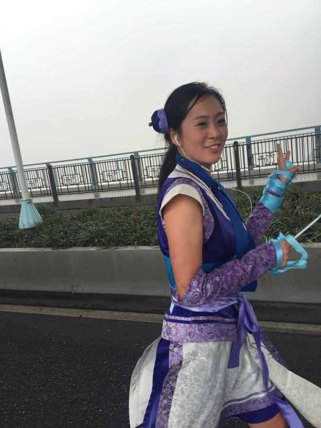 马拉松赛场Cosplay现象