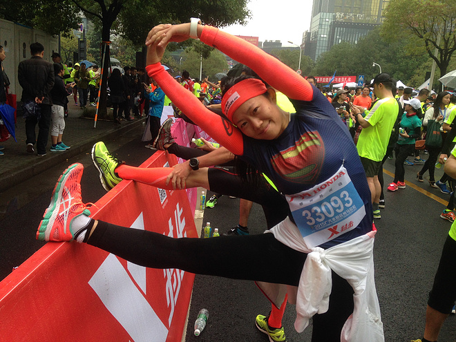 人生是一场马拉松，出发就是我的态度——2015杭马小记