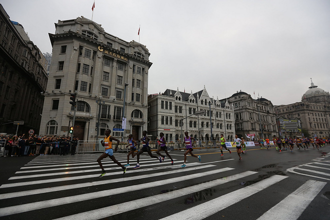 战 上 海          记我的2015上海马拉松