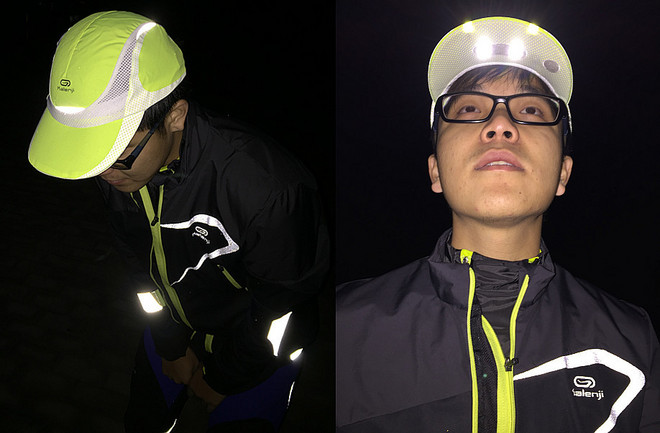 “夜不能寐 跑不能停”Kalenji夜跑配件体验