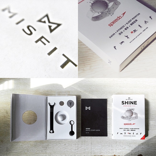 【众测报告】简约不简单，黑与白的时尚体验—Misfit Shine Speedo运动手环短评