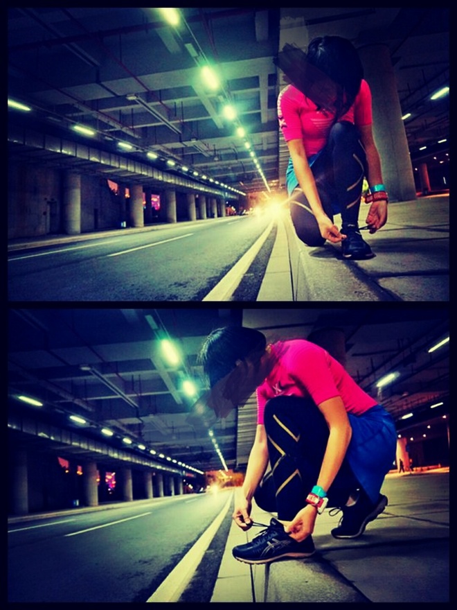 流粉缀金 陪我跑过沿途每一帧风景——女款ASICS MetaRun测评