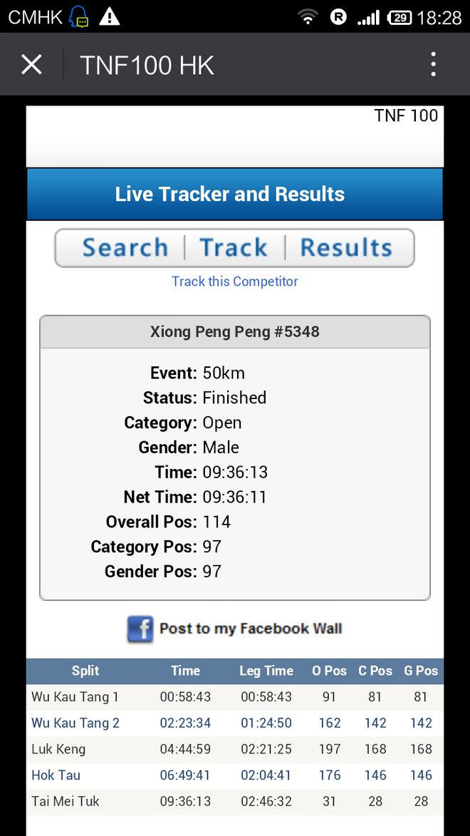 山在海中，人在山中，与熊熊在香港TNF100的故事