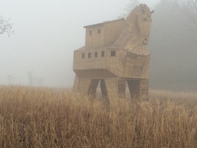 众测 | 化身雾霾山地赛的雪景山地赛——一城一马之松江站