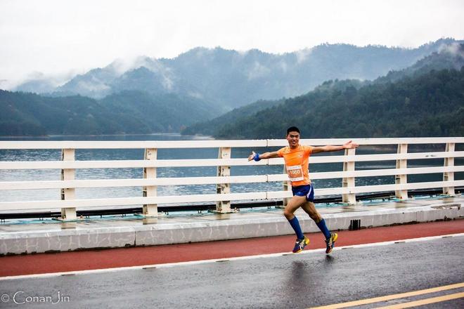 我从千岛湖马拉松回来