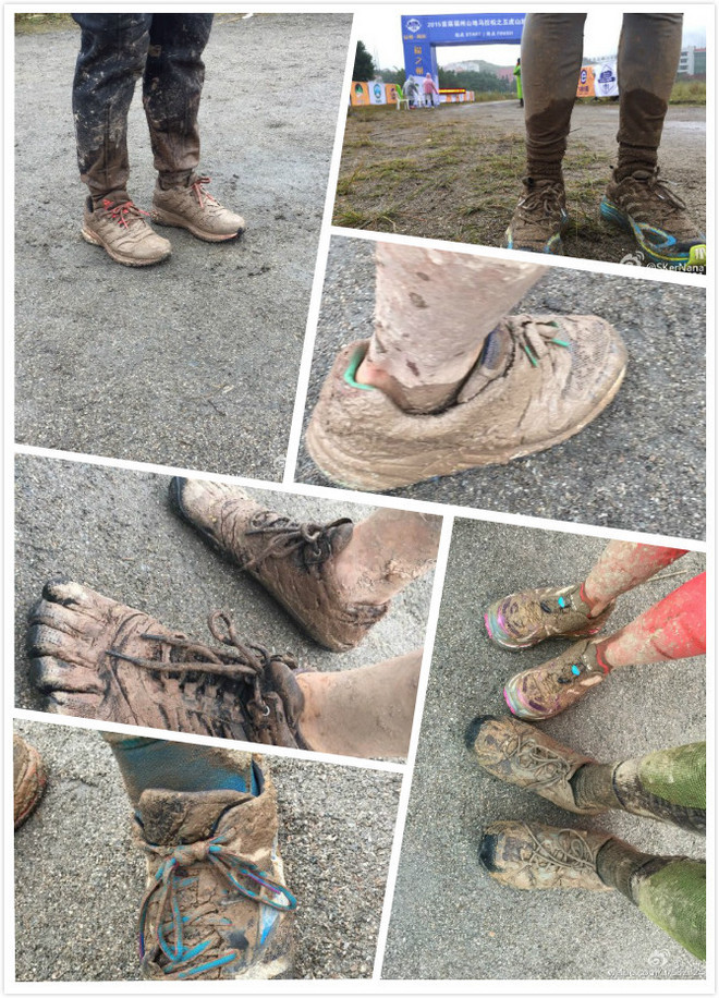 福州山地马拉松之五虎山泥浆越野赛~My first new experience