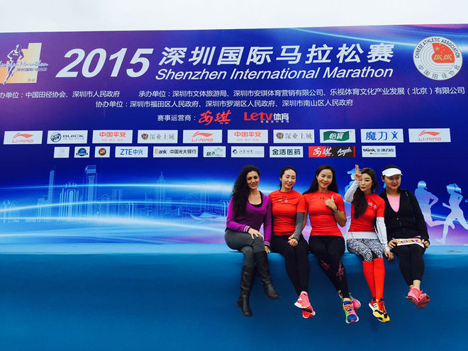 深马，让跑步成为我生命中美丽的一道风景线。