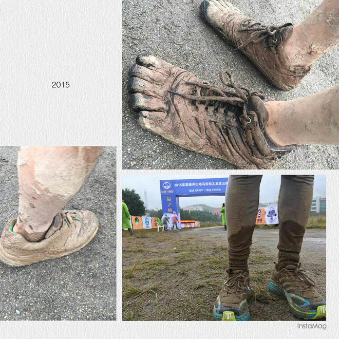 一场虐哭吃货跑渣的泥巴之旅——记首届五虎山越野赛