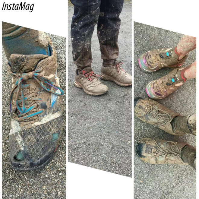 一场虐哭吃货跑渣的泥巴之旅——记首届五虎山越野赛