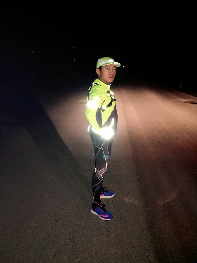 越夜越High——迪卡侬夜跑套装众测报告