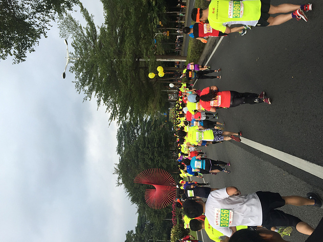 尼尼小的首次马拉松体验