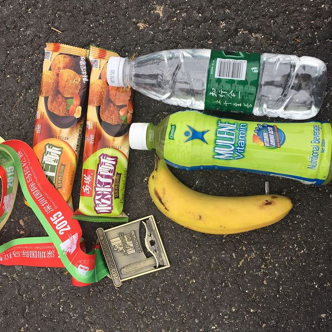 尼尼小的首次马拉松体验