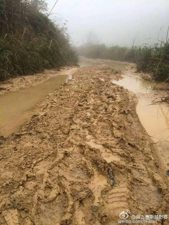 福州山地马拉松之五虎山泥浆越野赛~My first new experience