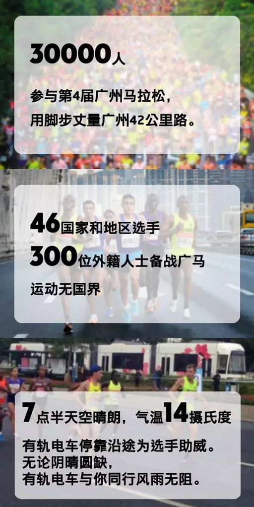 与你相遇 好幸运 无与伦比的那一抹广州蓝——记2015广州马拉松赛