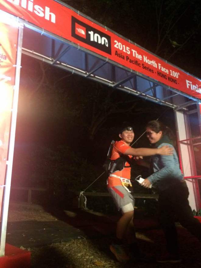 首 战                   —香港TNF100越野赛