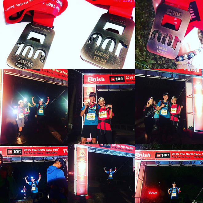 首 战                   —香港TNF100越野赛