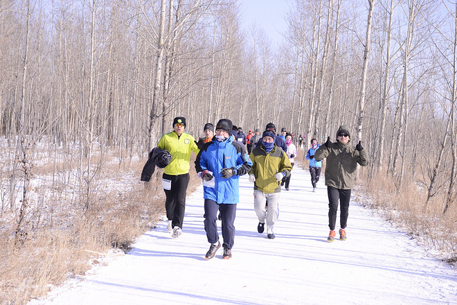 2016野鸭湖冰雪马拉松完赛感受