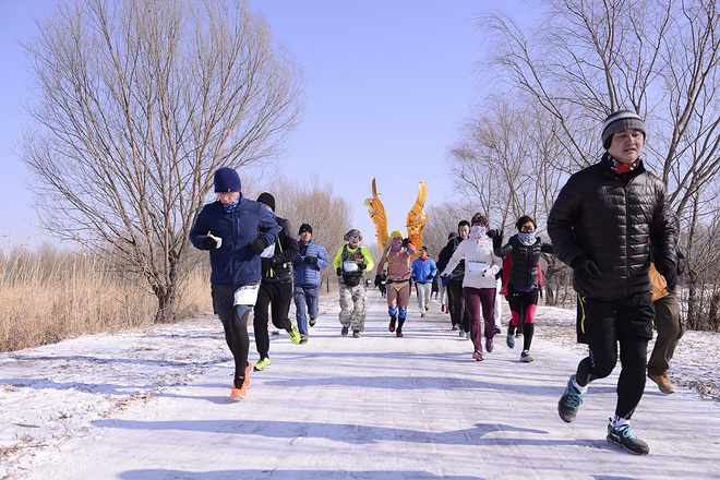 2016野鸭湖冰雪马拉松完赛感受