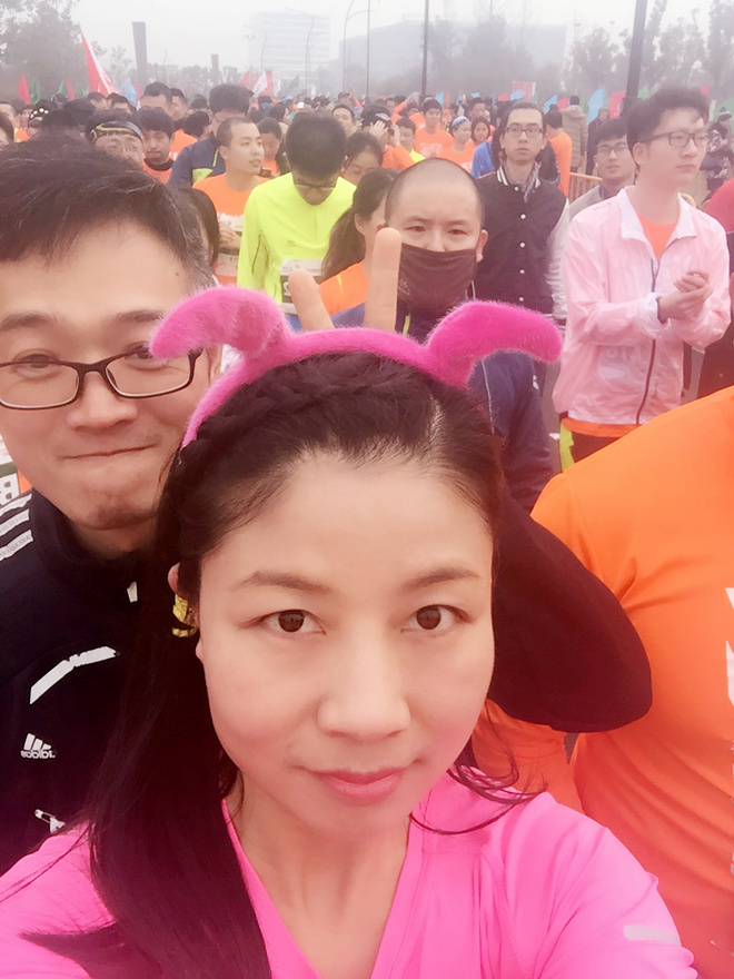 纪念人生中的第一次半马