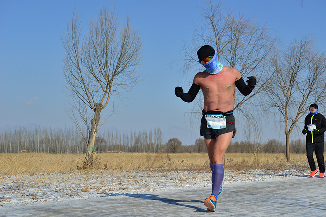 2016野鸭湖冰雪马拉松完赛感受