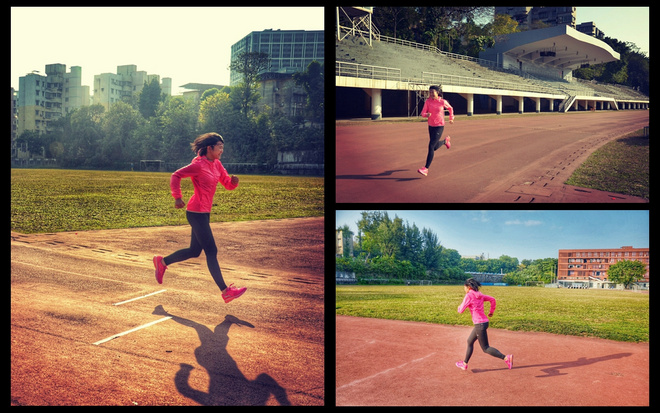 见云显智 当粉影霓裳跃过跑道——李宁云三代智能跑鞋测评