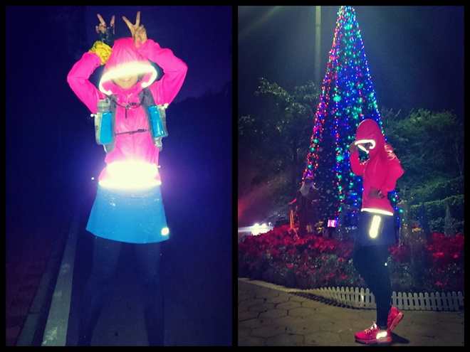 见云显智 当粉影霓裳跃过跑道——李宁云三代智能跑鞋测评