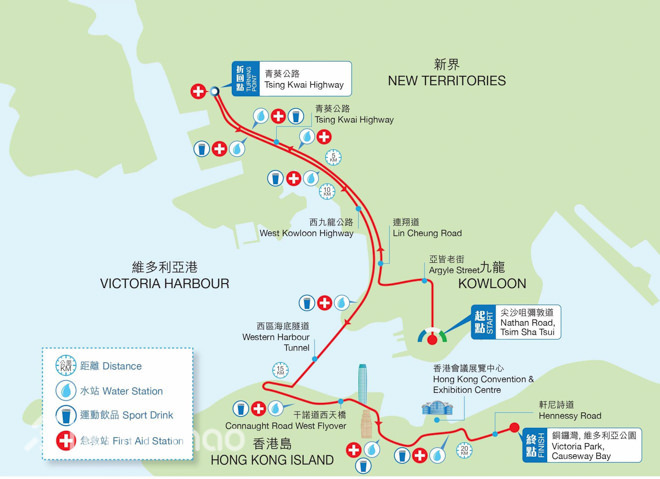 赛道指南 | 魔鬼赛道！带你跑过香港马拉松的三桥三隧