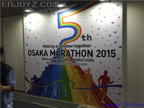 迟到的作业《大阪马拉松-无与伦比的经历》