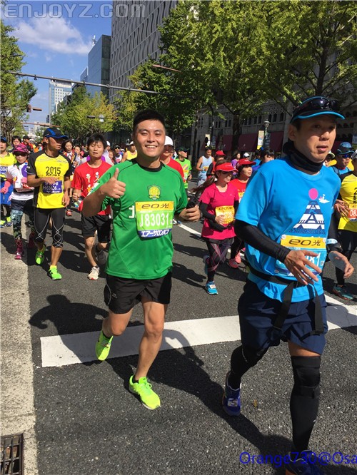 迟到的作业《大阪马拉松-无与伦比的经历》