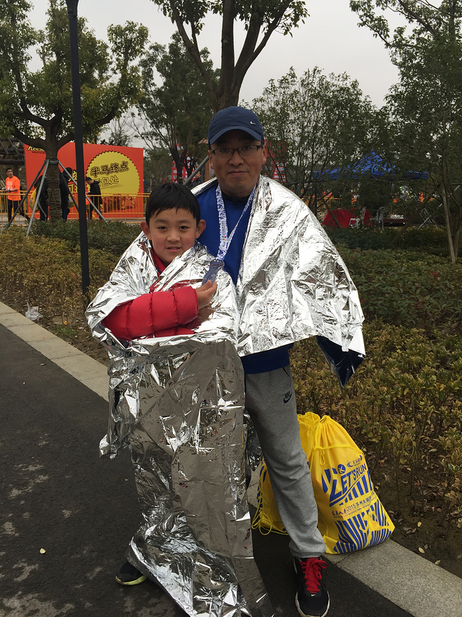 纪念人生中的第一次半马