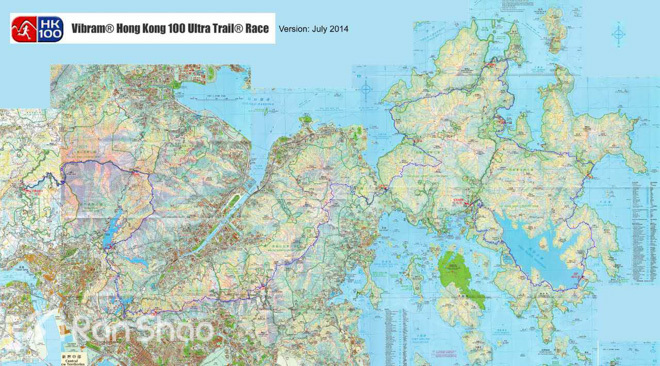 攻略 | 风光无限好，志在金银人，2016 Vibram ® 香港100赛道攻略