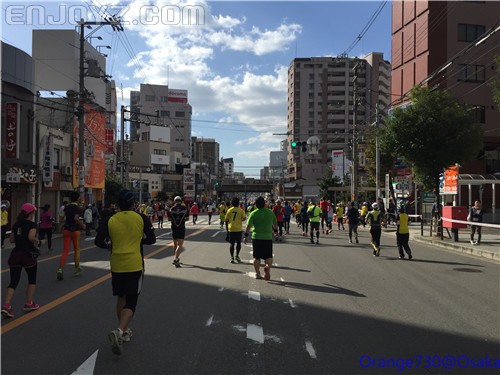 迟到的作业《大阪马拉松-无与伦比的经历》