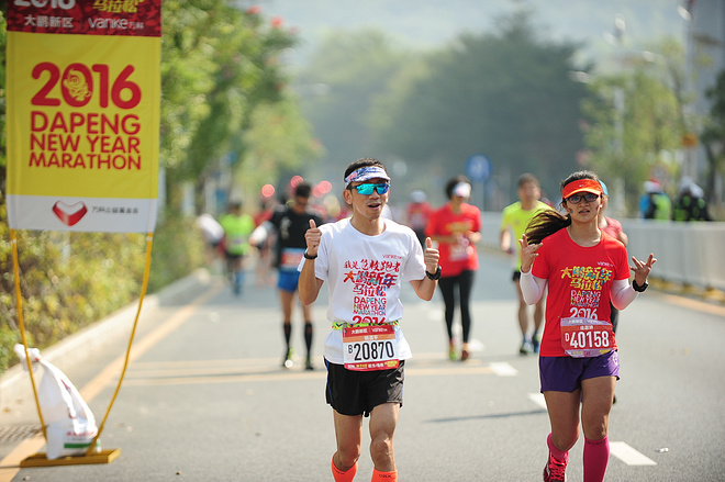 2016.1.1-1.2 小绵羊深圳大鹏马拉松&七娘山&较场尾