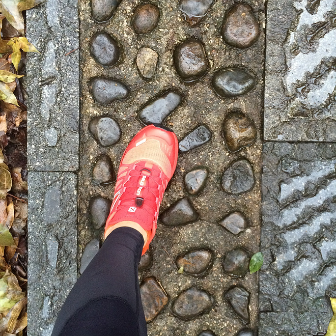 翻过大帽山，没有大帽衫——环大帽山退赛记兼评odlo黑酷战神 & Salomon大红鞋