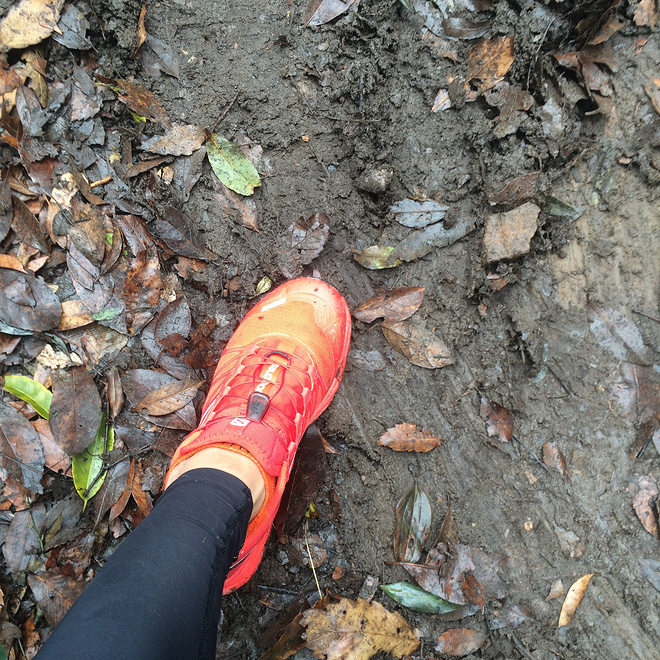 翻过大帽山，没有大帽衫——环大帽山退赛记兼评odlo黑酷战神 & Salomon大红鞋