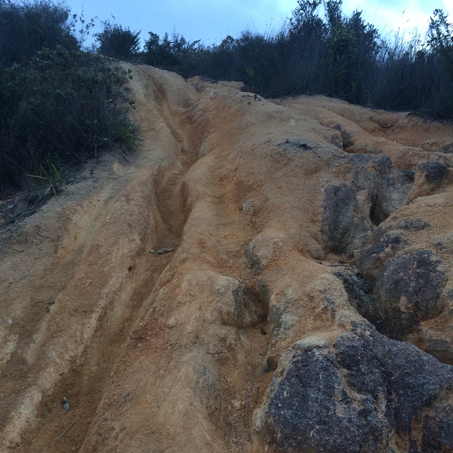 翻过大帽山，没有大帽衫——环大帽山退赛记兼评odlo黑酷战神 & Salomon大红鞋