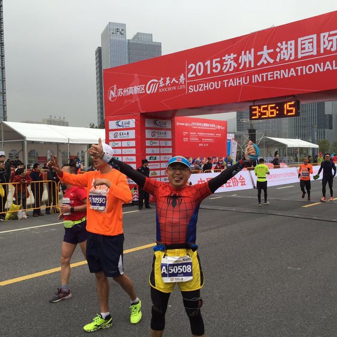 是等太阳升起还是意外先来临        -----记一次意外全马PB的来临