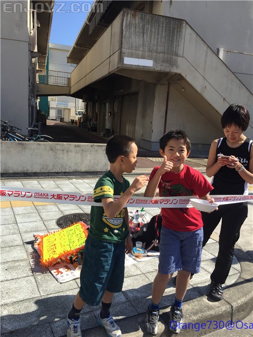 迟到的作业《大阪马拉松-无与伦比的经历》