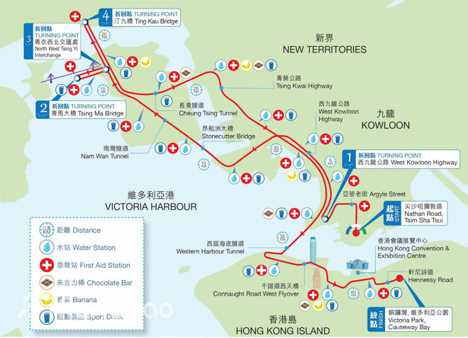赛道指南 | 魔鬼赛道！带你跑过香港马拉松的三桥三隧