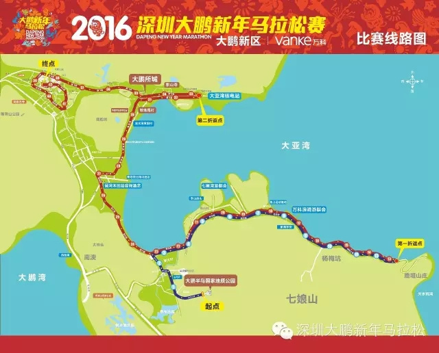 新年首马、鹏程万里——大鹏新年马拉松评测