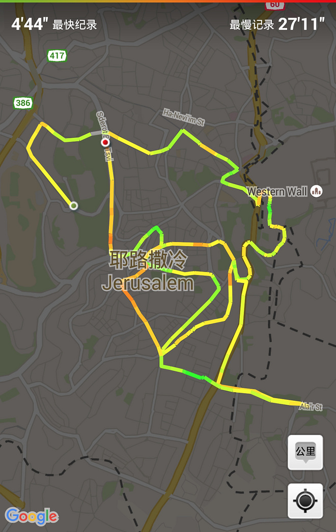 耶路撒冷马拉松的声音