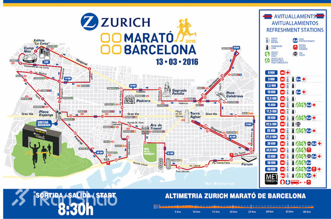 马拉松城纪 | 巴塞罗那马拉松：加泰罗尼亚的奇幻之旅