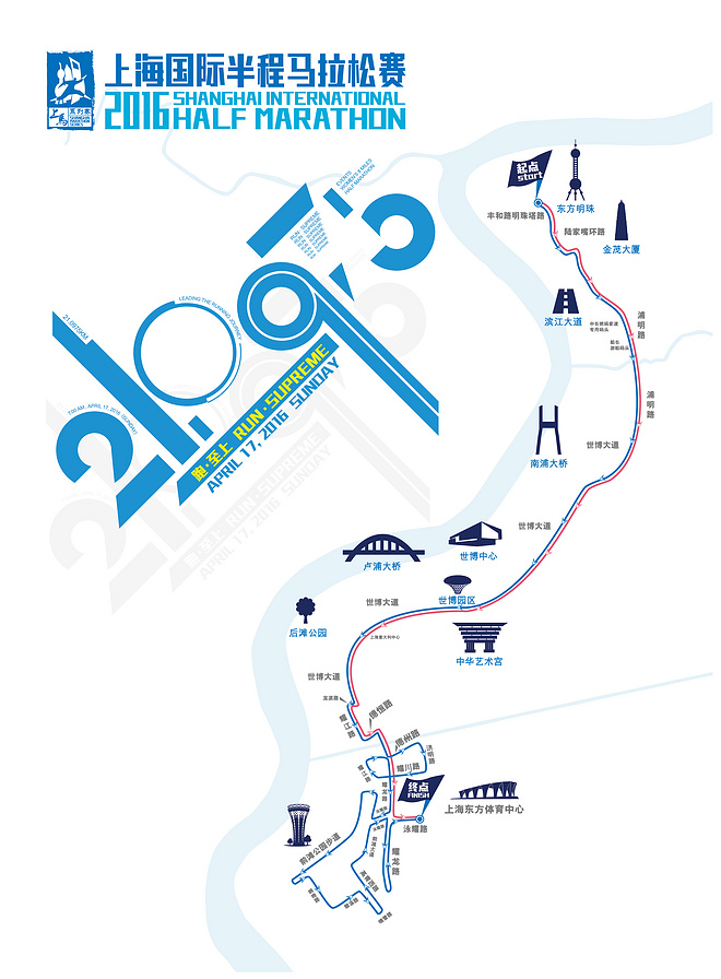上马 | 解读2016上海半程马拉松赛 与你有关的十个要点